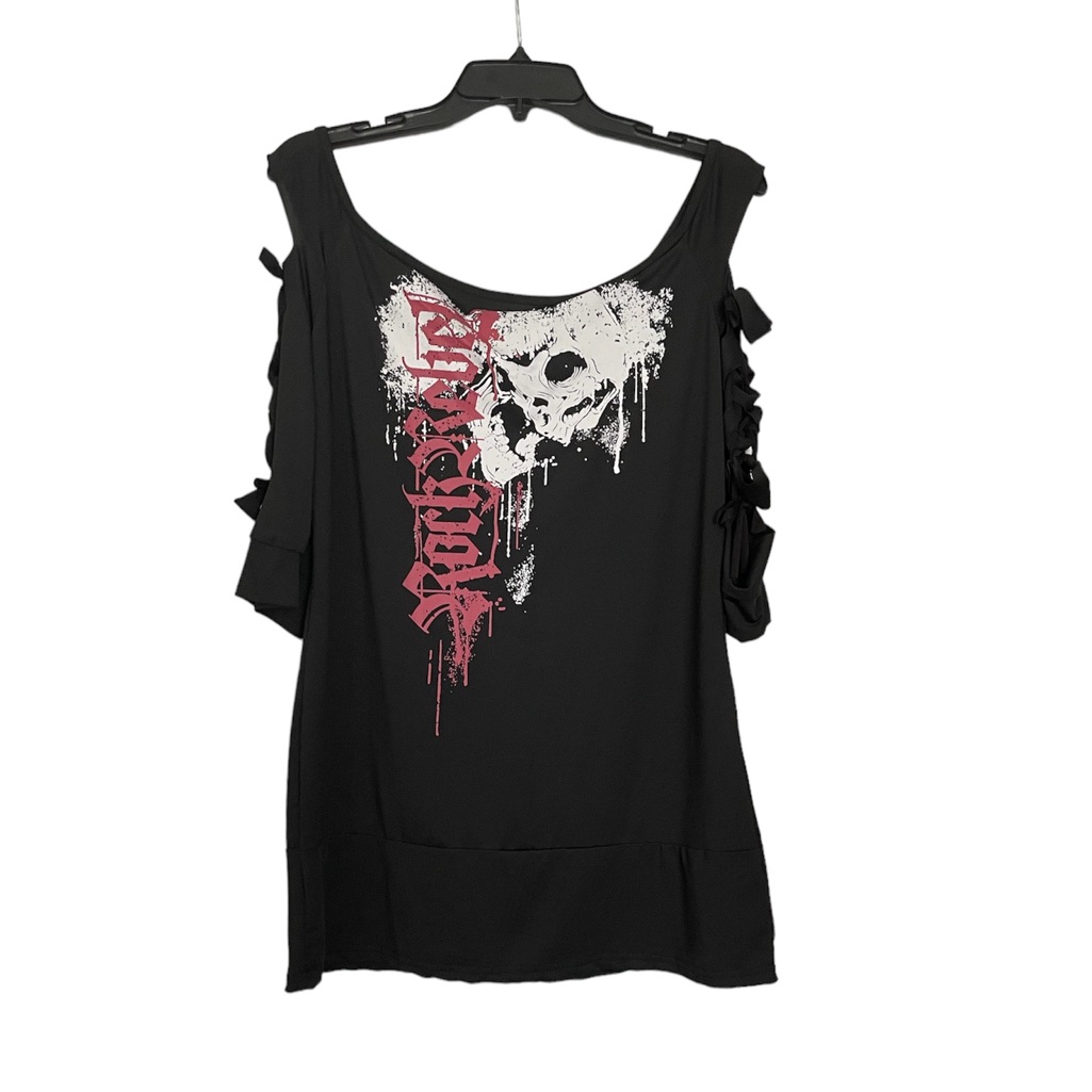 Preowned Black Womens Top